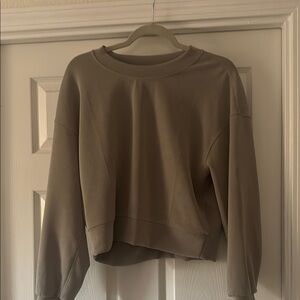 Lululemon Athletica Taupe/Beige Cropped
